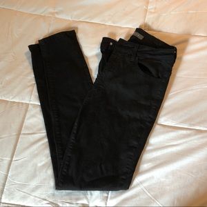 Nature black skinny jeans
